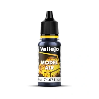 Image of Vallejo Model Air 17 ml Acrylic Paint Metallic Artic Blue