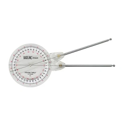 Image of Baseline 12 1036 Extendable Goniometer, 360 Degree Range, Arms (9&quot;, 26&quot;)