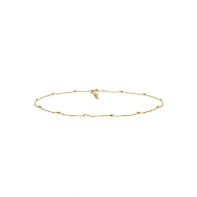 Image of Elli Women Silver Choker Necklace 0107711117_36 36cm length