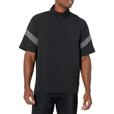 Image of Mizuno Men&#039;s Adult Hitting Jacket, Black Shade, XXL