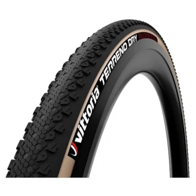 Image of Vittoria Terreno Dry 700x47c Gravel Black Tan G2.0