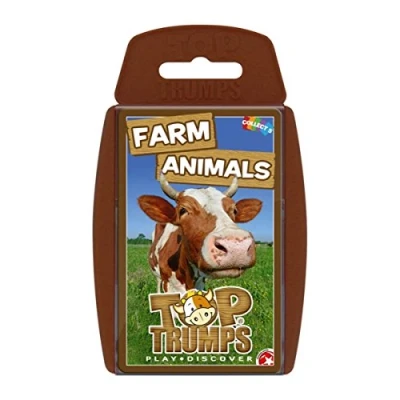 Image of Farm Animals Top Trumps Card Game
