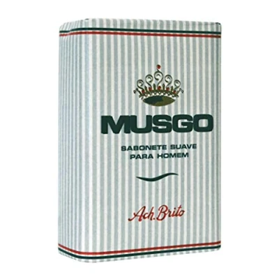 Image of 4x Lafco Claus Porto Ach. Brito Musgo Real Men Body Bath Vintage Toilet Soap