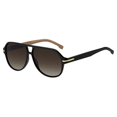 Image of BOSS Sunglasses, Size: 59, Black