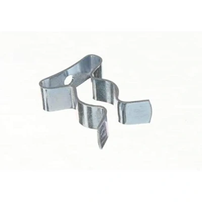 Image of The Home Fusion Company Pack of 10 x Small 10mm Tool Storage Spring Terry Clips BZP Tools Shed Garage