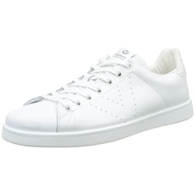 Image of Victoria Deportivo Basket Piel, Unisex Adults&#039; Low Top, Blanc (Blanco), 8.5 UK (42 EU)