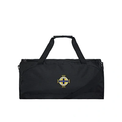 Image of FOCO World Cup Euros Football Northern Ireland Fan Recycled Black Duffle Bag