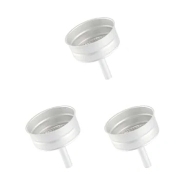 Image of 3 set of Moka Pot Replacement Funnel Aluminium Filter for 9 Cup