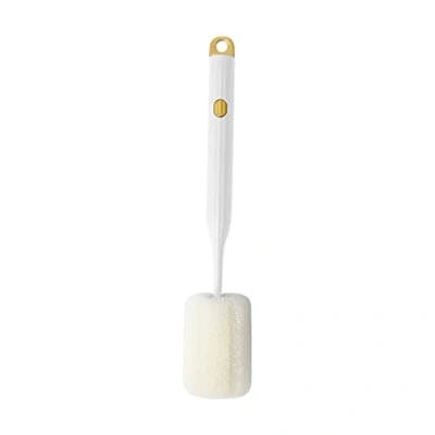 Image of Baby Bottle Brush Water Coffee Tea Glass Cup Brushes with Long Handle Soft Sponge Scrubber Kitchen Tool