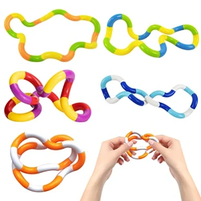Image of Stress Relief Twister Fidget Toy Hand Tangle Eye Coordination Toy, Helps Relieve and Anxiety