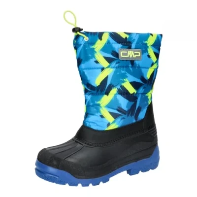 Image of CMP Kids Sneewy Snowboots Snow Boot, Petrol, 6.5 UK
