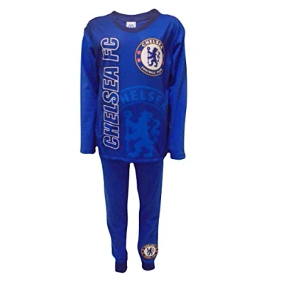 Image of TDP Cheslea Football Club 2019&quot; Boys Pyjamas 5 6 Years Blue