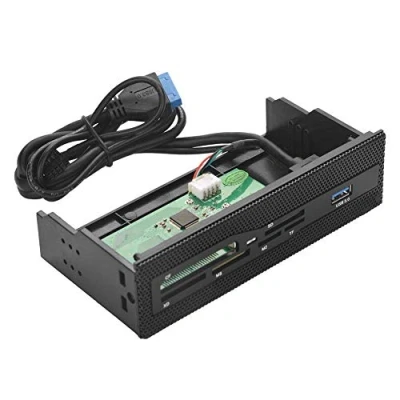 Image of Garsent PC Front Panel Internal card Reader, USB 3.0 Port M Dashboard Support M2, SD, MS, XD, CF, TF