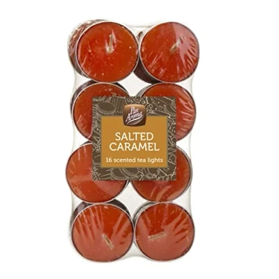 Image of Pan Aroma Scented Tea Light, Caramel, 16 Pack