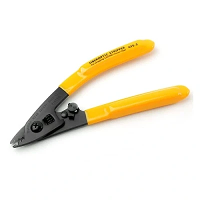 Image of Fibre Optic Cable Stripper Labor Saving Wire Steel Hole Pigtail Plier for Electrical and Electronics Repairs