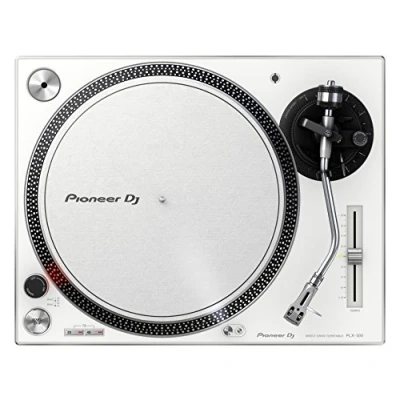 Image of Pioneer DJ PLX 500 W Direct Drive Turntable, White