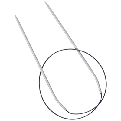 Image of Prym Circular Knitting Needle, Aluminium, Grey, 3 mm