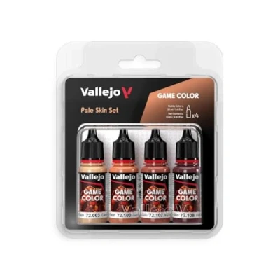 Image of Vallejo AV Game Color Set Pale Skin Colors (x4)