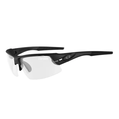 Image of Tifosi Crit Fototec Light Night Readers +2.5 Single Lens Eyewear: photochromic lens, readers, lightweight, UV protection, adjustable, hydrophilic rubber, BLACKOUT