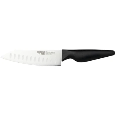 Image of Rockingham Forge Greenworks Santoku Knife 14cm Black