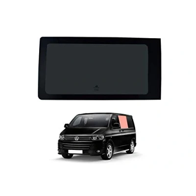 Image of Van Demon Side Window for VW Transporter T5 (03 15) Left Sliding Door Dark Tint Glass Fixed