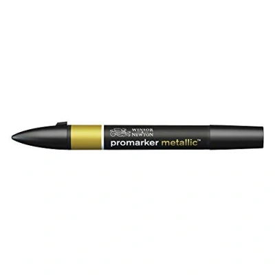 Image of Winsor &amp; Newton W&amp;N Metalic Marker Gold, one Size