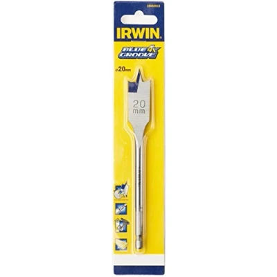 Image of IRWIN 10502817 4X Speed Blue Groove Flat Bit 26mm, IW10502817