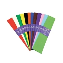 Image of Bright Ideas Crepe Paper Assorted (12 Pack) BI0568