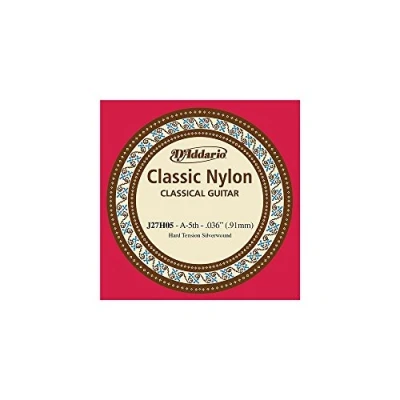 Image of D&#039;Addario Student Nylon Hard Tension Single Fifth String for Classical Guitar