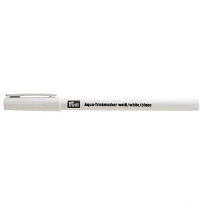 Image of Prym Aqua Marking Pen Water Erasable, White