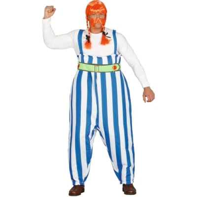 Image of FIESTAS GUIRCA Gaul Fancy Dress Costume Adult Man Size Large 52 54