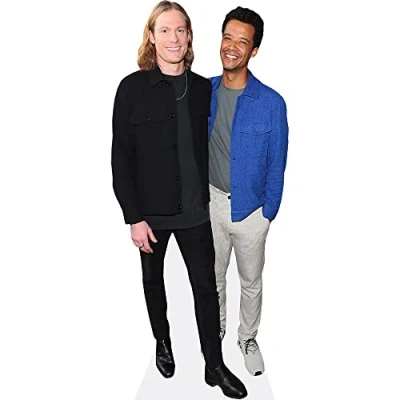 Image of Sam Reid and Jacob Anderson (Duo 1) Mini Celebrity Cutout
