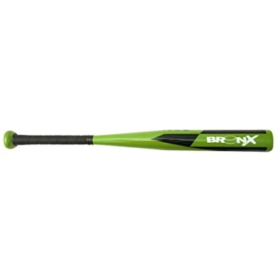 Image of Bronx Aluminium Baseball Bat Green / Black, 34&quot;