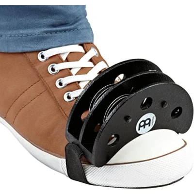 Image of Meinl FJS2SBK Foot Jingle Shaker, Black