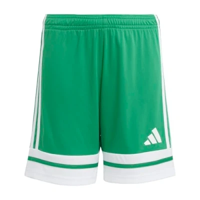 Image of adidas Unisex Kids SQUADRA25 Short Kids, Team Green/White, 5 6 Years