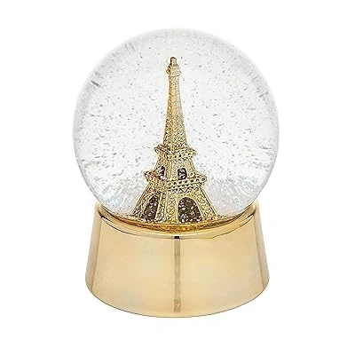 Image of Snow Globe Decorative Water Ball Paris, Effiel Tower, Home Decoration, 13 cm