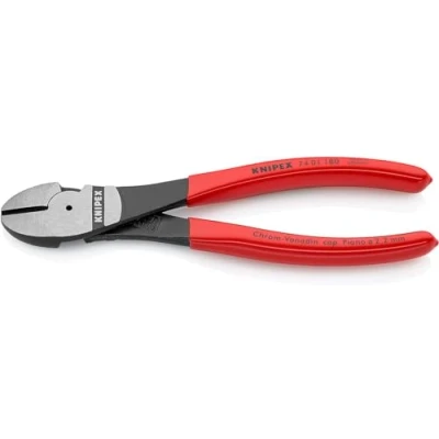 Image of High Leverage Diagonal Cutters pvc Grip 180mm (7in) KPX7401180
