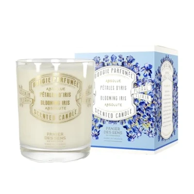 Image of Panier des Sens Iris Blooming Candle Scented Candles for Home