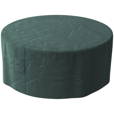 Image of Outsunny Garden Patio Large Furniture Set Round Cover 600D Oxford Waterproof Ф193 x 80H cm