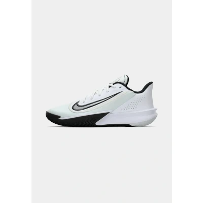 Image of Nike Men&#039;s Precision VII Basketball Shoe, White/Black, 11.5 UK