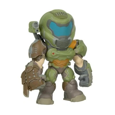 Image of Numskull DOOM Slayer Eternal In Game Collectable Replica Toy Figure Official Merchandise Limited Edition