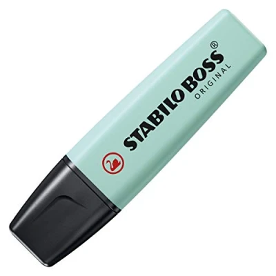 Image of Highlighter STABILO BOSS ORIGINAL Pastel Pack of 1 Touch Turquoise