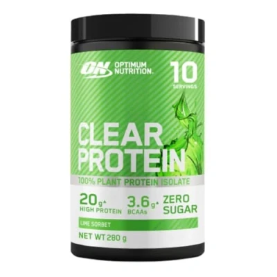 Image of Optimum Nutrition Clear Protein 100% Plant Isolate, Lime Sorbet