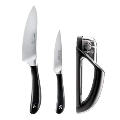 Image of Robert Welch Signature Intro Kitchen Set with Handheld Sharpener
