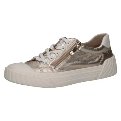 Image of CAPRICE Women&#039;s 9 23737 42 Sneaker, Gold Comb, 5 UK