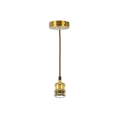 Image of Lyyt E27 Pendant Cord Set Antique Gold
