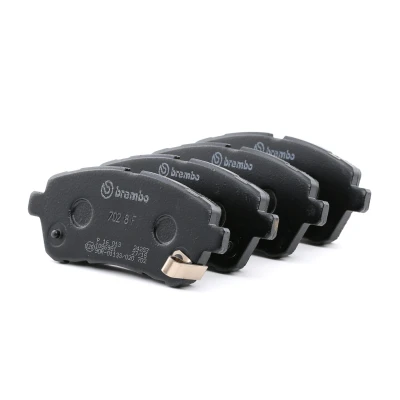 Image of D0YN3328ZA, D0YN3328ZB, DFY13328Z, DFY13328ZA, DFY13328ZA9C Brake pad set BREMBO P 16 013 with acoustic wear warning accessories SUZUKI: SWIFT 5