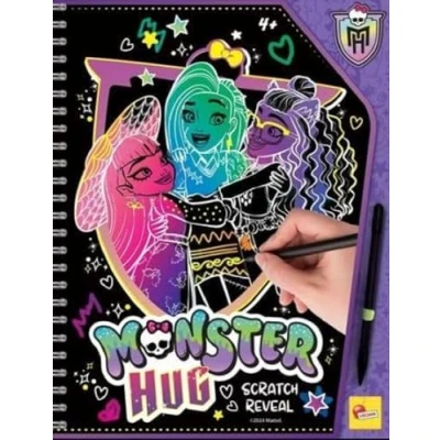 Image of Lisciani Monster HIGH Activity Book with Drawings Cute For Kids From 5 Years 39 Pages Book: Clothes Stickers, Colouring, Glitter, Pens Included