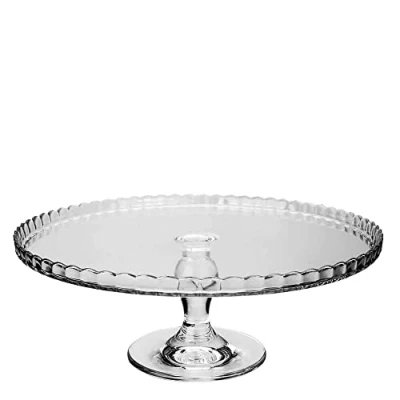 Image of Utopia P95118 000000 B01002 Patisserie Downturn Footed Plate, 32cm Diameter