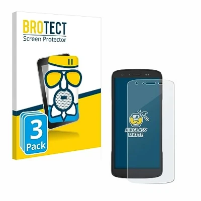 Image of brotect Anti Glare Glass Screen Protector Matte compatible with Zebra TC22 / TC27 (3 Pack) Scratch 9H Protection Film